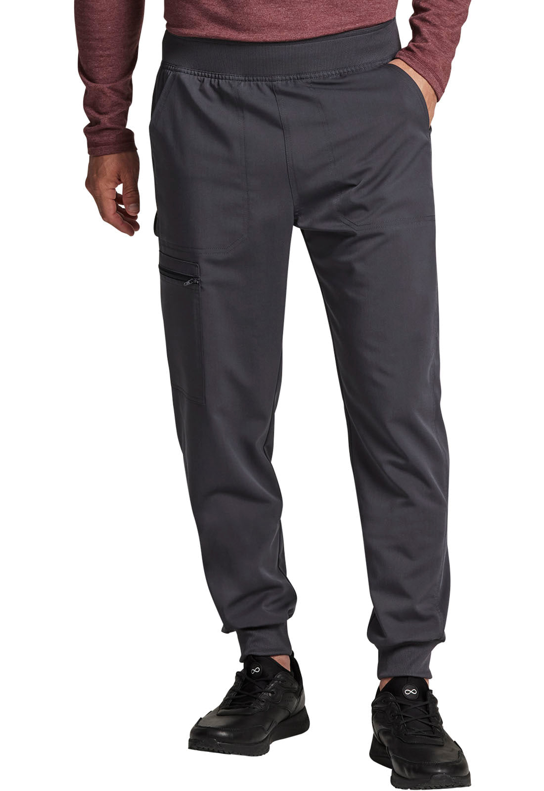 Men's Men's Mid Rise Jogger - Pewter